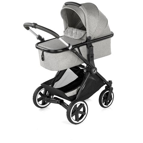 Schéma systému úchytov Pro-Fix na kočíku Jané