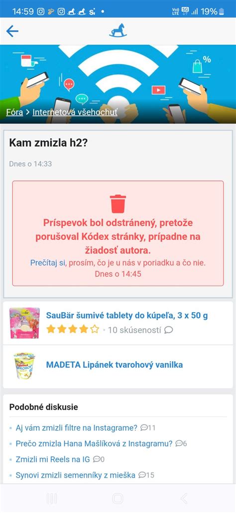 Snímka obrazovky webovej stránky Modrý koník alebo podobného diskusného fóra so zvýraznenými sekciami recenzií používateľov a otázok o kočíkoch pre bábiky