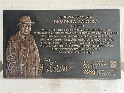 Pamätná tabuľa venovaná J. A. Komenskému