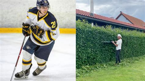 Mladý hokejista na ľade