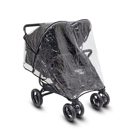 Various accessories for Valco Snap 4, including rain cover and footmuff