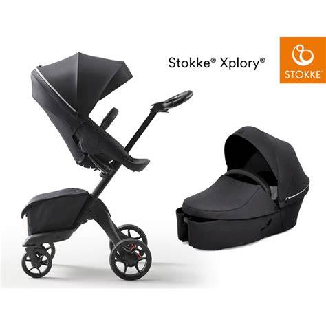 Stokke Xplory kočík s dieťaťom v meste