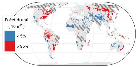 Mapa distribúcie genetickej diverzity v ohrozených populáciách