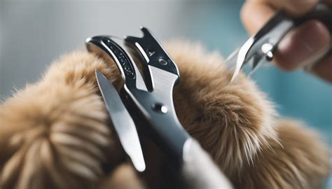 Ilustrácia správneho strihania pazúrov mačky