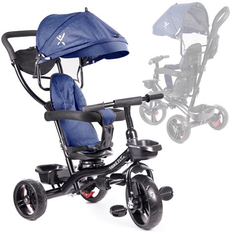 Trojkolka TRIKE FIX LITE s nafukovacími kolesami