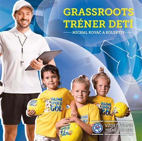 Tréner vysvetľuje taktiku skupine detí