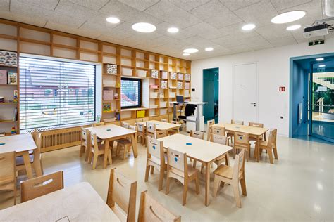 Interiér modernej materskej školy