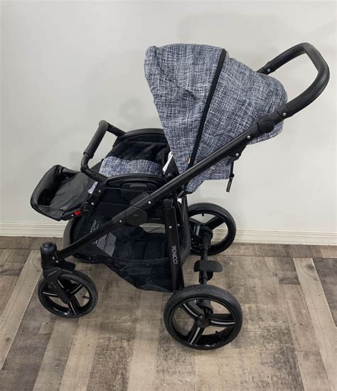 Schéma odpruženia a systému kolies kočíka Venicci Gusto