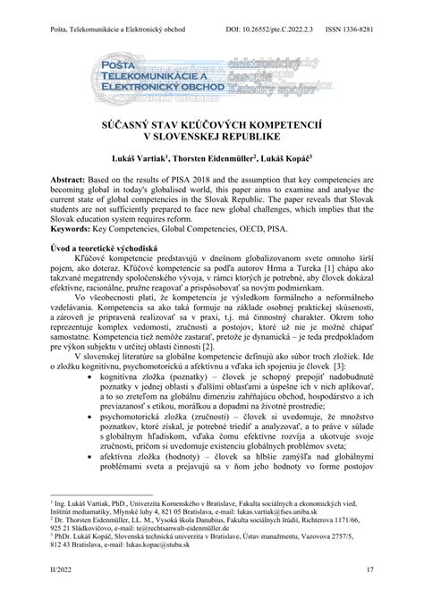 schéma kľúčových kompetencií rozvoja
