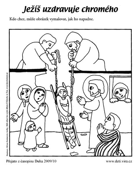 Ježiš uzdravuje ochrnutého