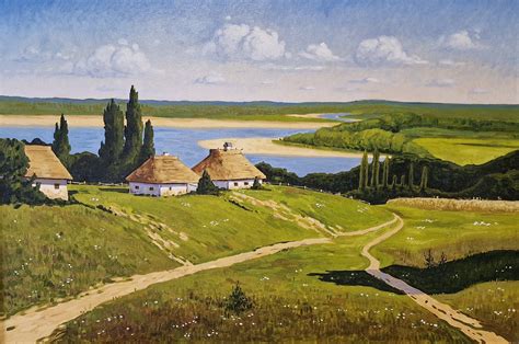 Krajinomaľba Ladislava Medňanského (napr. Podtatranská krajina)