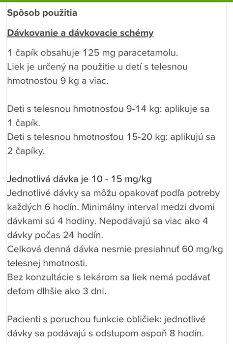Bezpečné dávkovanie Paracetamolu a Ibuprofénu u detí