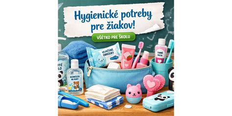 Ilustrácia hygienických potrieb pre domácnosť počas liečby parazitov