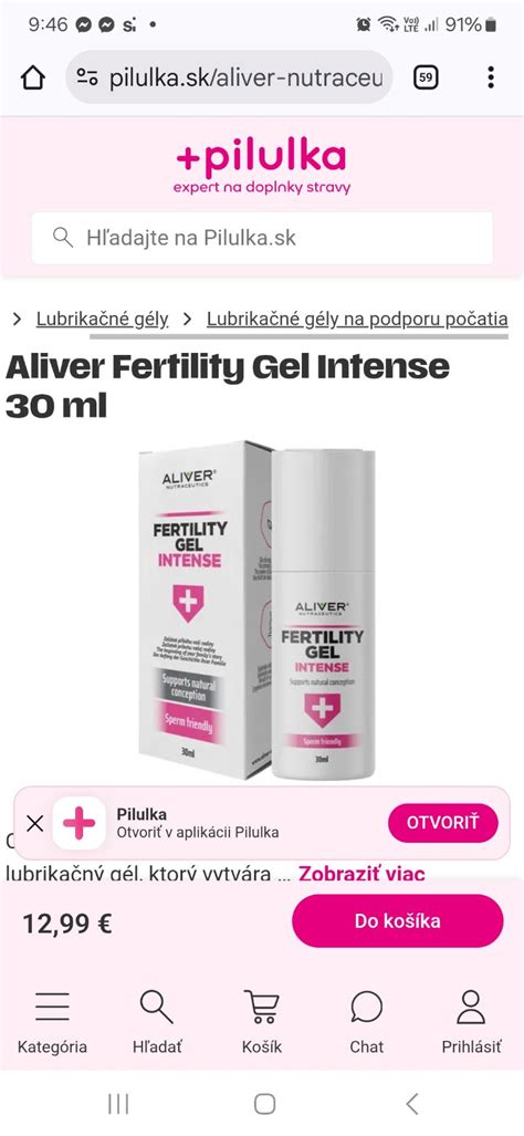 Funkcia lubrikantov pre podporu počatia a pohyblivosti spermií