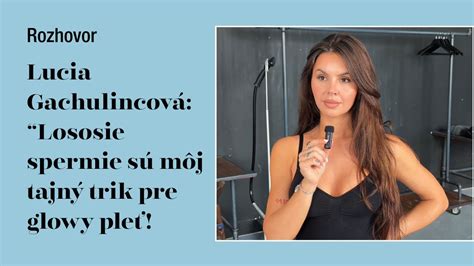 Lucia Gachulincová v raných fázach kariéry