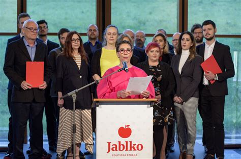 Logo politickej strany Jablko