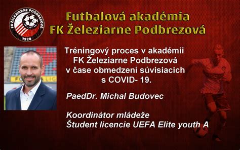 Záber na futbalový tréningový proces v mládežníckej akadémii