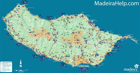 Mapa Madeiry