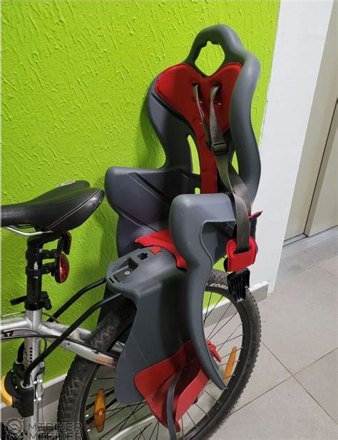 Zadná detská sedačka na bicykel