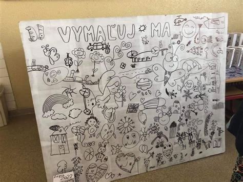 Detské kresby a umelecká spolupráca matky s dcérou