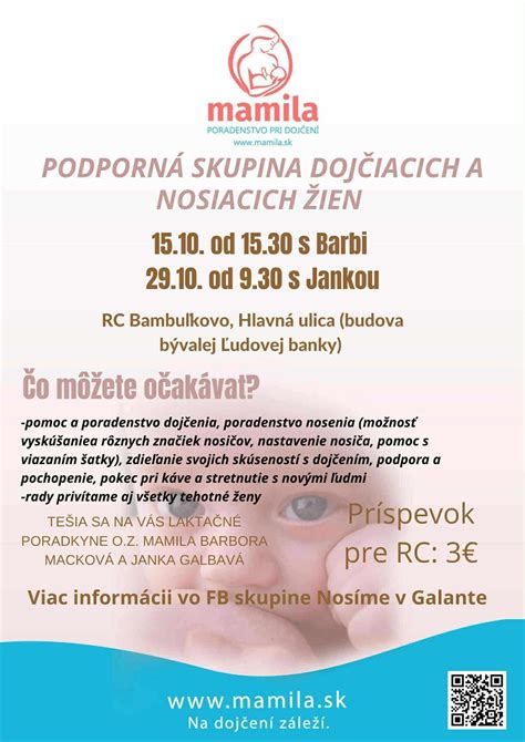 Stretnutie podpornej skupiny dojčiacich žien