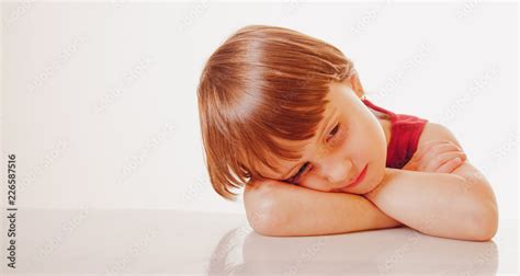 Child expressing sadness