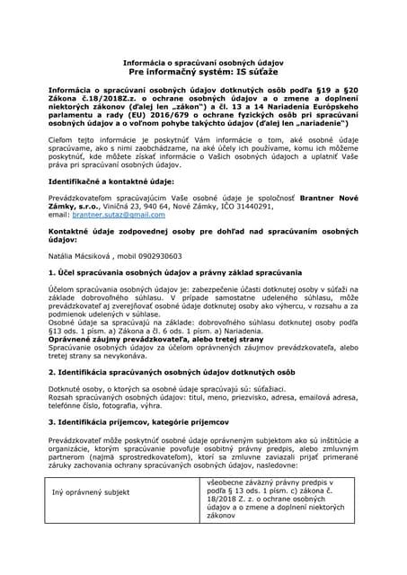 Zákony o ochrane osobných údajov a verejné registre