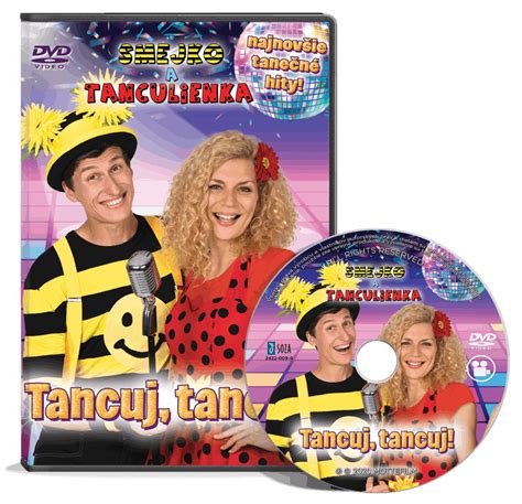 Obal DVD filmu Tancuj, tancuj! od Smejka a Tanculienky