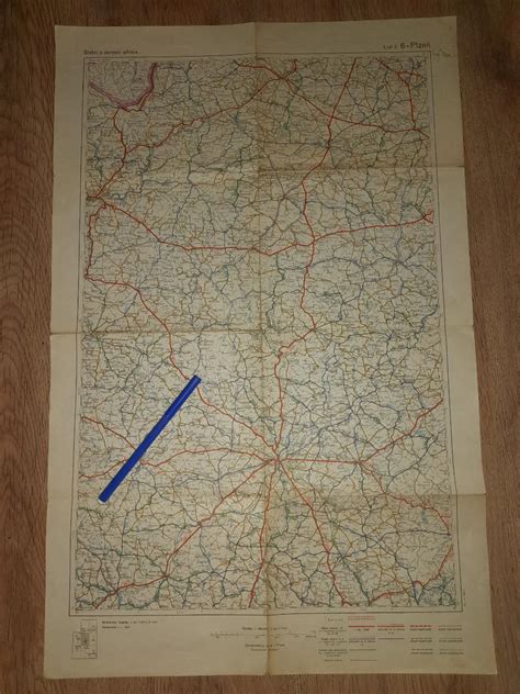 Mapa Calgary z roku 1947