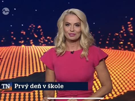 Marianna Ďurianová v Televíznych novinách