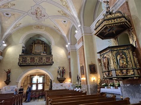 Interiér farského kostola sv. Martina v Martine