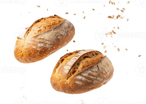 Freshly baked sourdough bread with a crispy crust