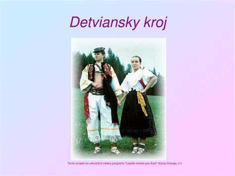 Tradičný detviansky kroj