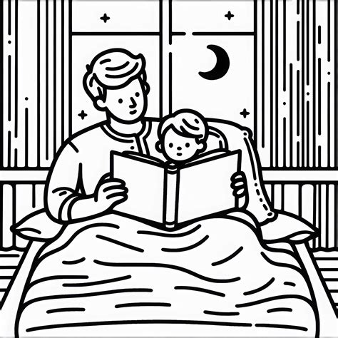 rodič číta dieťaťu pred spaním