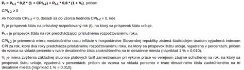 Výpočet materského príspevku