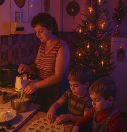 Matka a dieťa pripravujú jedlo v kuchyni