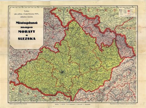 Historická mapa Veľkej Moravy