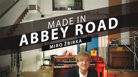 Miro Žbirka v štúdiu Abbey Road