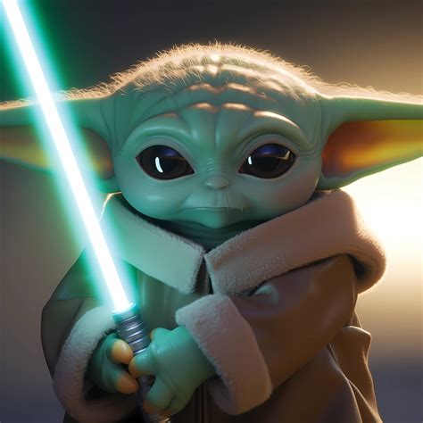 Obrázok Baby Yoda merchandisingu