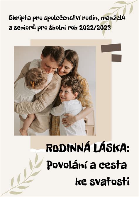 rodinný život a verejné vystupovanie