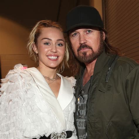 Portrét malej Miley Cyrus s jej otcom Billym Rayom