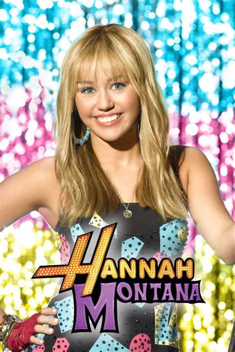 Logo seriálu Hannah Montana a ikonická blond parochňa