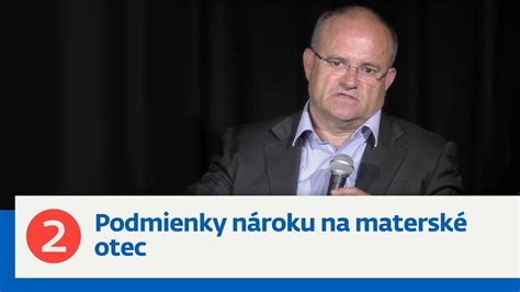 podmienky nároku na materské