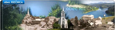 Pohľad na obec Riečnica s kostolom