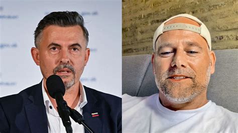 Pavel Bruchala na obrazovke počas moderovania
