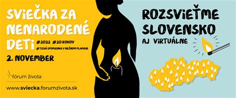 Sviečky za nenarodené deti