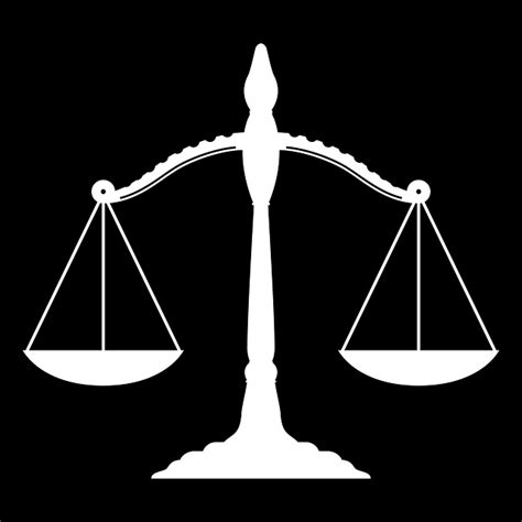 obrázok zobrazujúci váhy spravodlivosti s ľudskou postavou na jednej strane a symbolom života na druhej
