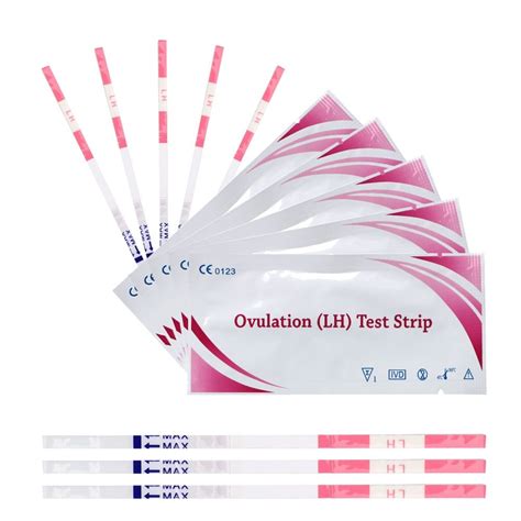 Steps for using an ovulation test strip