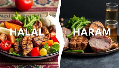 Grafika: Halal a Haram potraviny