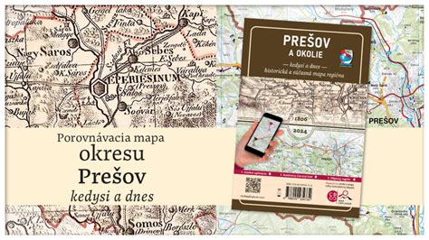 Mapa Prešova s vyznačenými potenciálnymi cyklotrasami